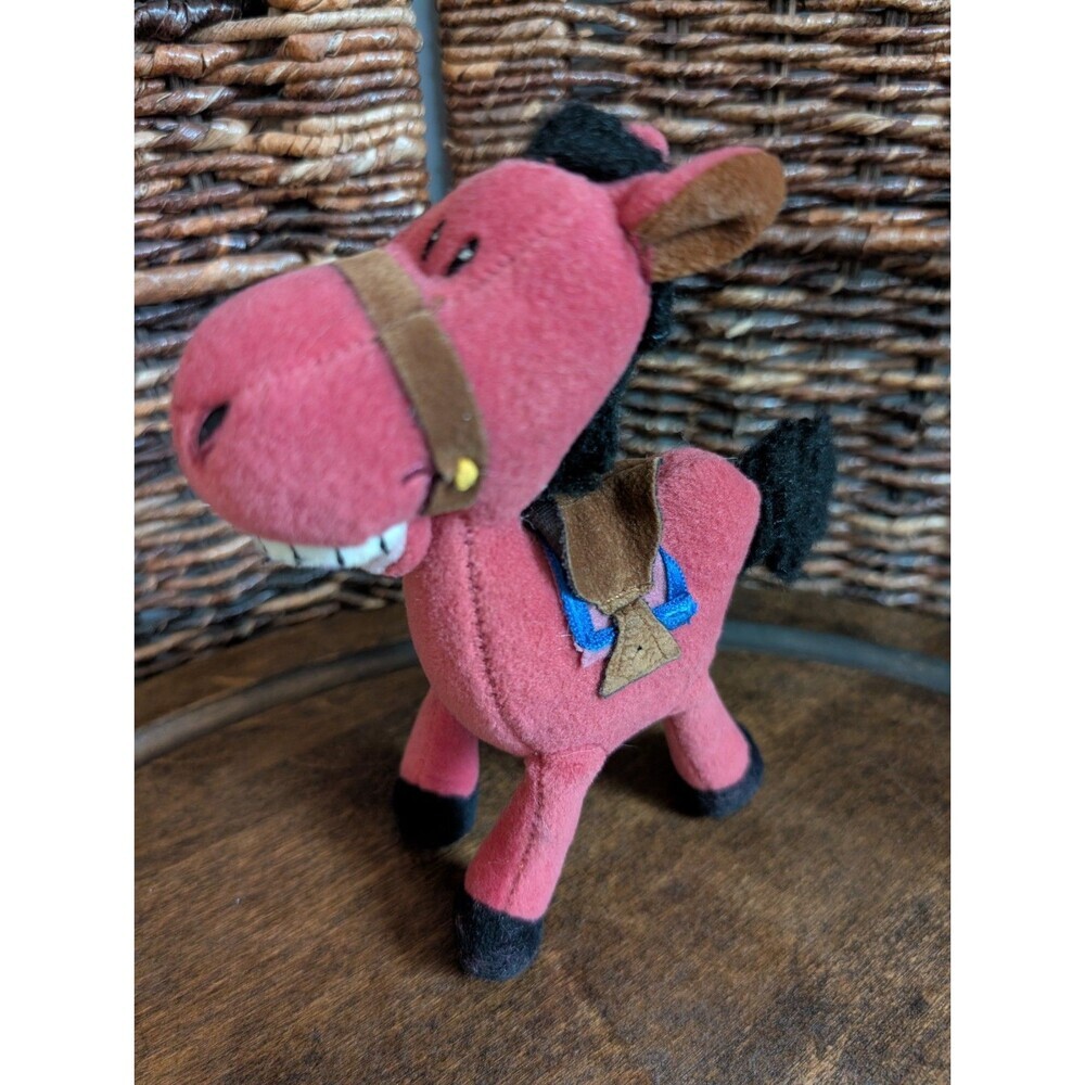 Vintage Silly Slammers Horse #201 Getalong Stuffed Animal Western Farm